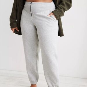 NWT Aerie Fleece Corset Jogger